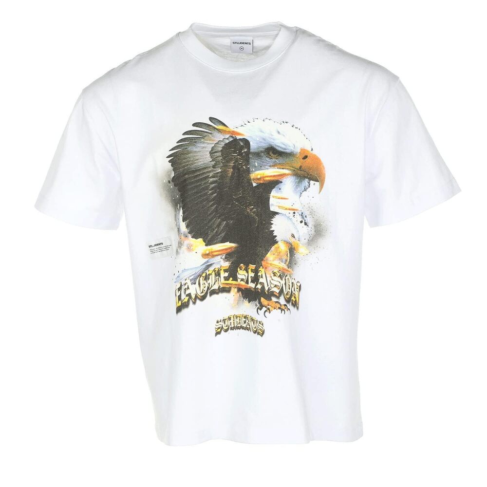 Students Eagle Season T-Shirt White SM